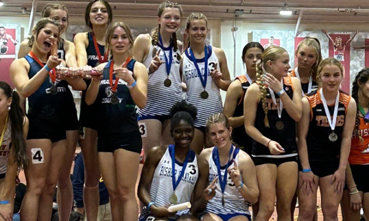 2023 Girls 4x2 Indoor State Champs