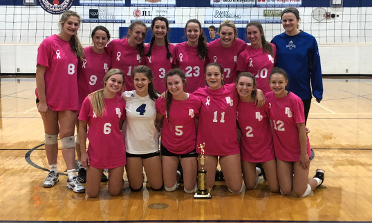 2018 Freshman Girls Volleyball City Champions