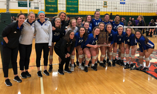 2018 Girls Volleyball Sectional Champions